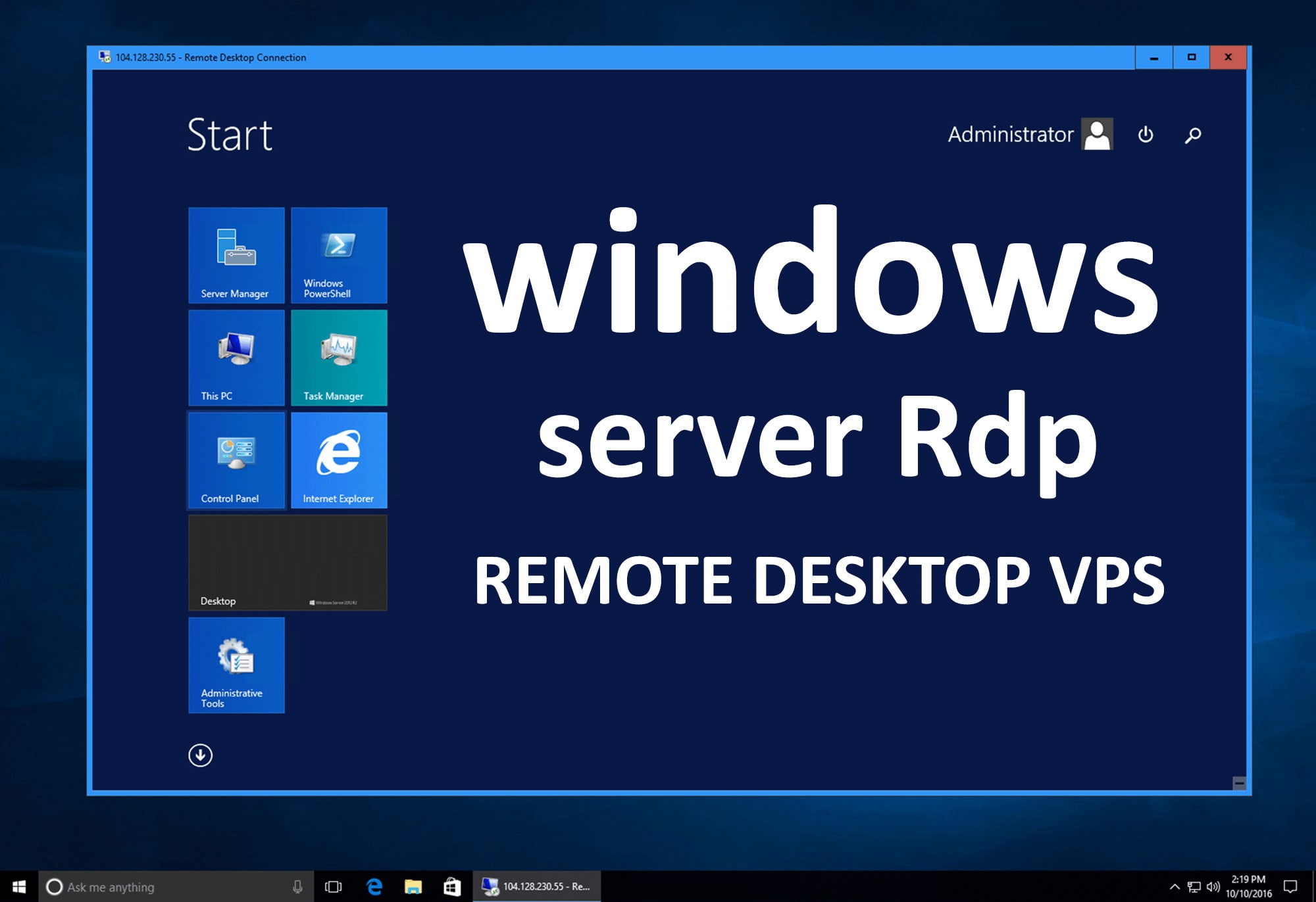 Windows VPS - DIGITAL STORE
