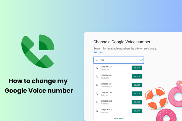 Read more about the article How to change Google Voice number